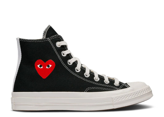 COMME DES GARÇON CONVERSE SMALL RED HEART  (BRAND NEW)
