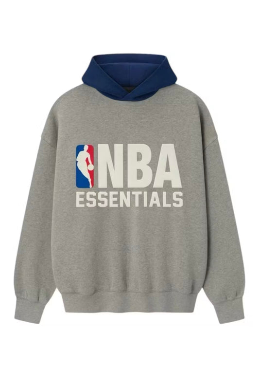 ESSENTIALS FEAR OF GOD NBA GREY HOODIE (BRAND NEW)