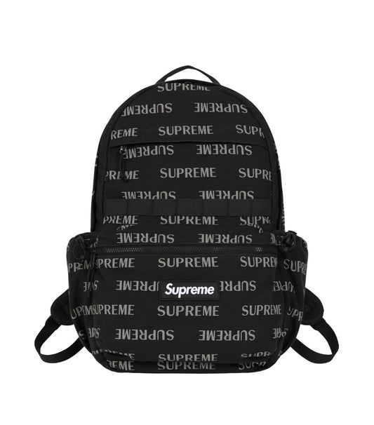 SUPREME LOGO BACKPACK “BLACK” FW26