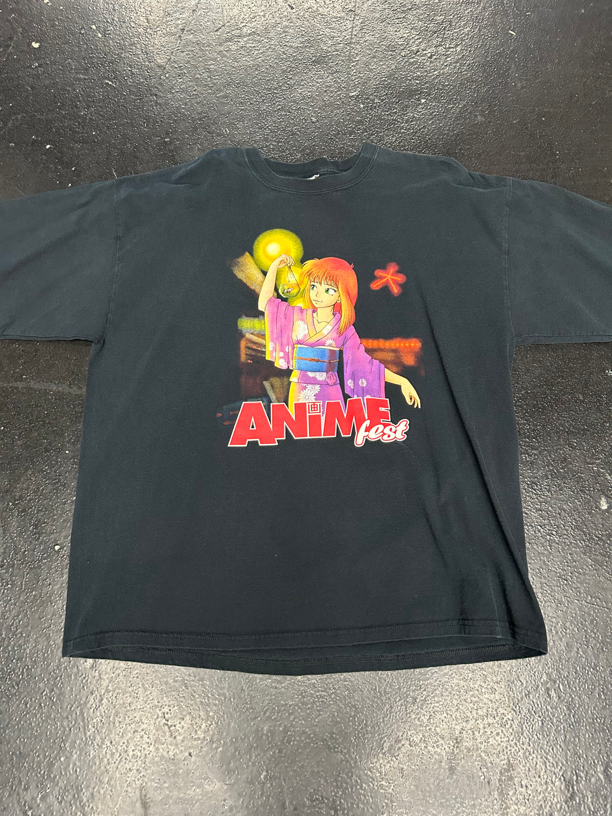 ANIME FEST 90s CONVENTION BLACK TEE