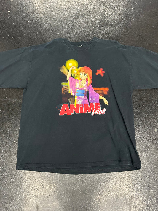 ANIME FEST 90s CONVENTION BLACK TEE