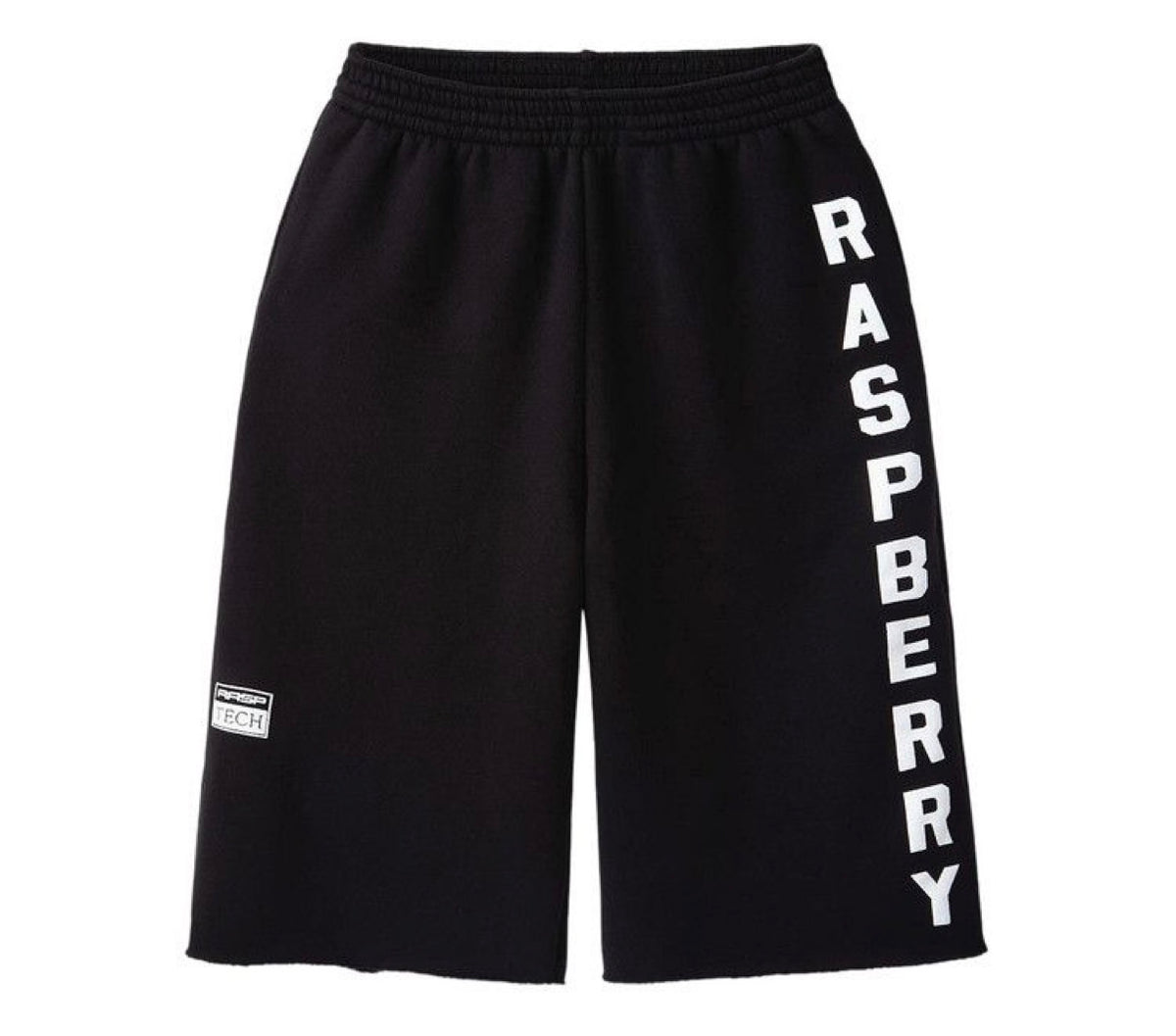 GV GALLERY RASPBERRY HILLS BERRY CUTOFFS BLACK
