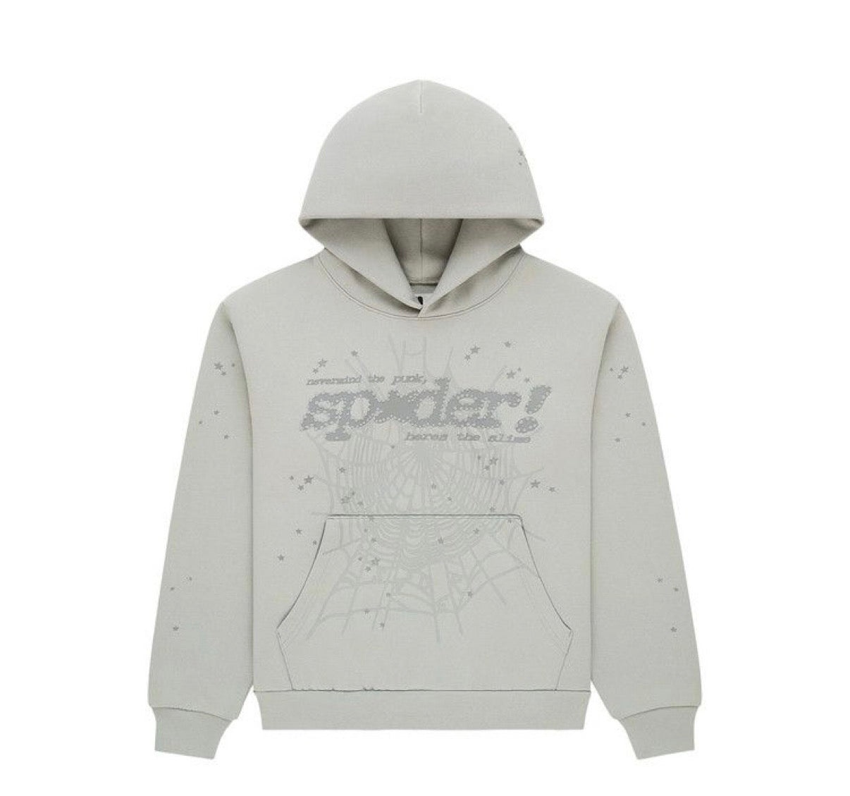 SP5DER TONAL PUNK V2 HOODIE (BRAND NEW)