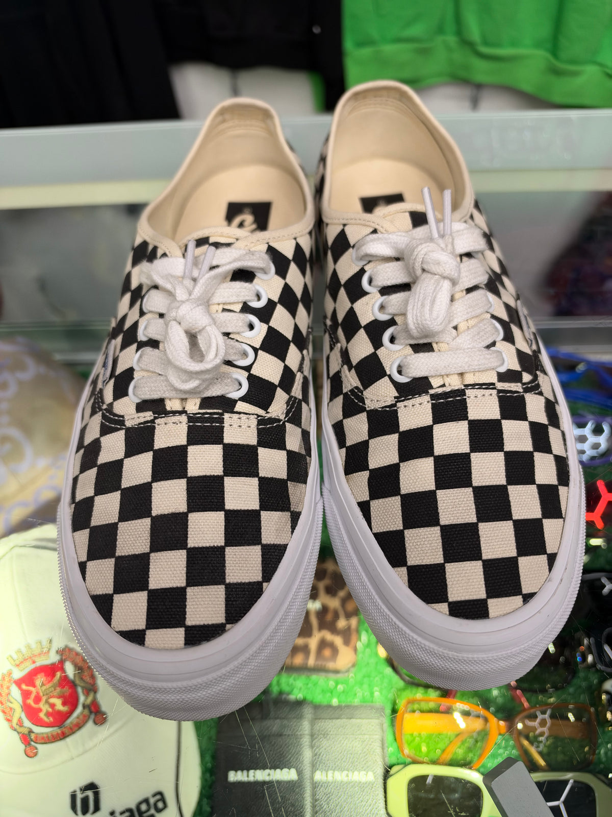 VANS CHECKERBOARD 44 LX (PRE-OWNED)