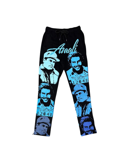 ASAALI PANTONE CARTEL SWEATPANTS “BLACK” (BRAND NEW)