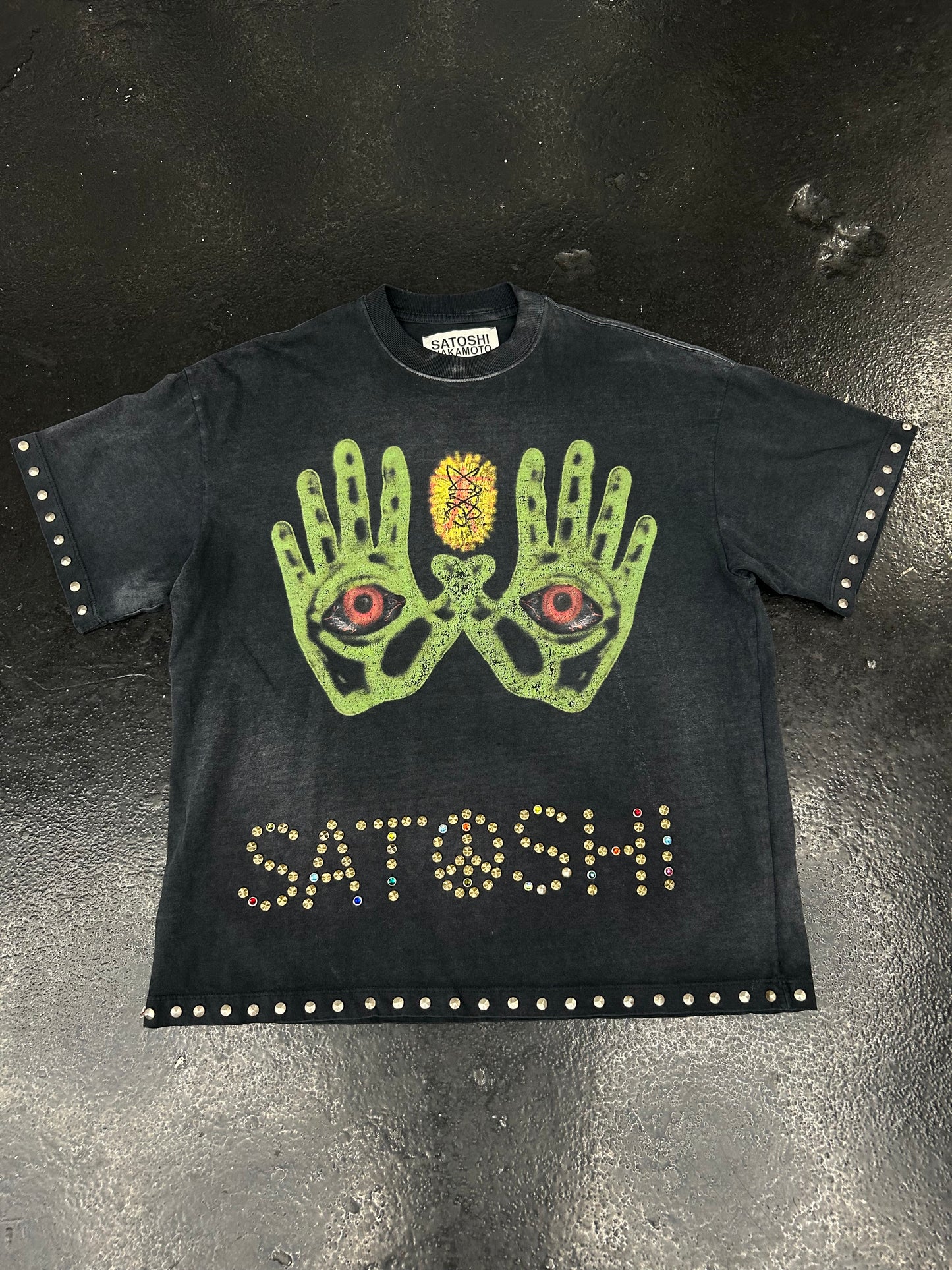 SATOSHI NAKAMOTO POSITIVE ENERGY TEE “BLACK” (VNDS)
