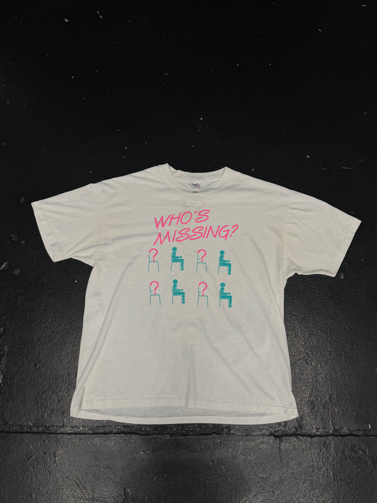 WHO’S MISSING T-SHIRT