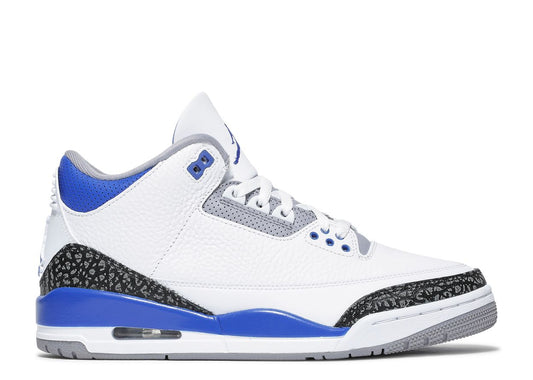 JORDAN 3 RACER BLUE (PRE OWNED W/ BOX)