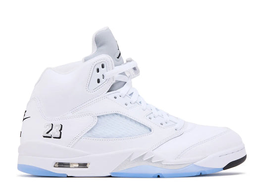 JORDAN 5 METALLIC WHITE 2025