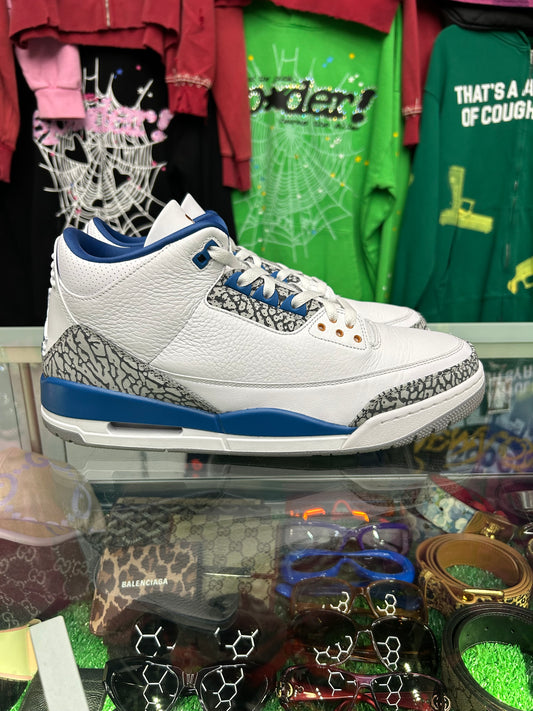 JORDAN 3 WASHINGTON WIZARDS (PRE-OWNED W/ BOX)