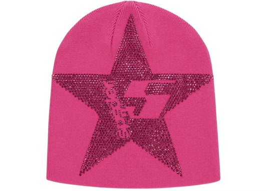SP5DER PINK BEANIE (BRAND NEW)