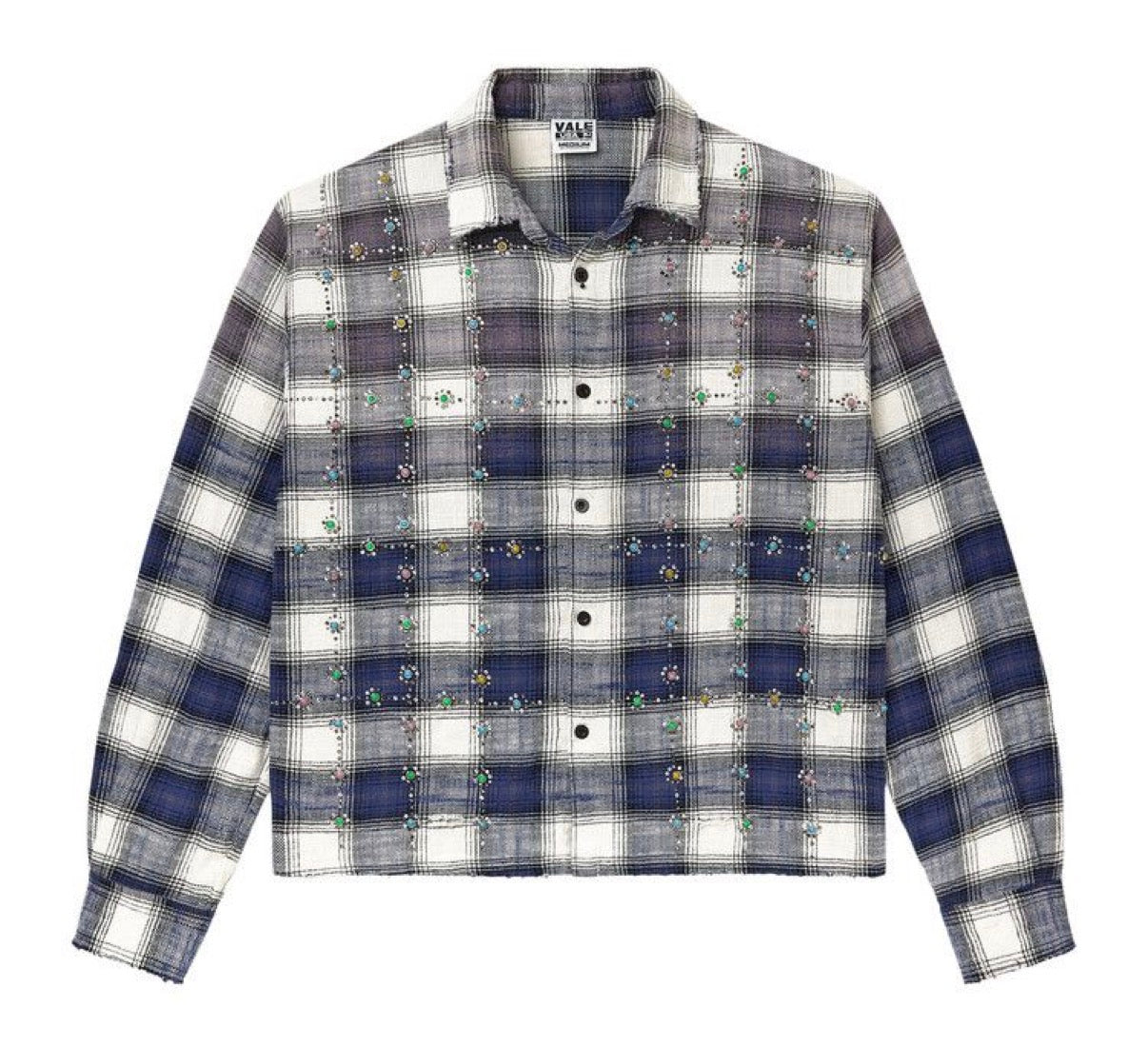 VALE FOREVER SKY GEMS FLANNEL NAVY (BRAND NEW)
