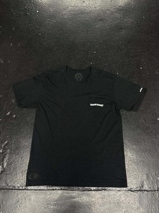 CHROME HEARTS SCROLL LOGO TEE (PRE-OWNED)