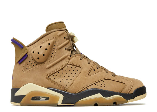 JORDAN 6 GORE-TEX BROWN KELP (PRE-OWNED NO BOX)