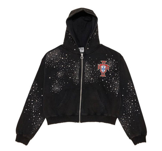 VALE FOREVER PLUTO CLUSTERED ZIP UP (BRAND NEW)