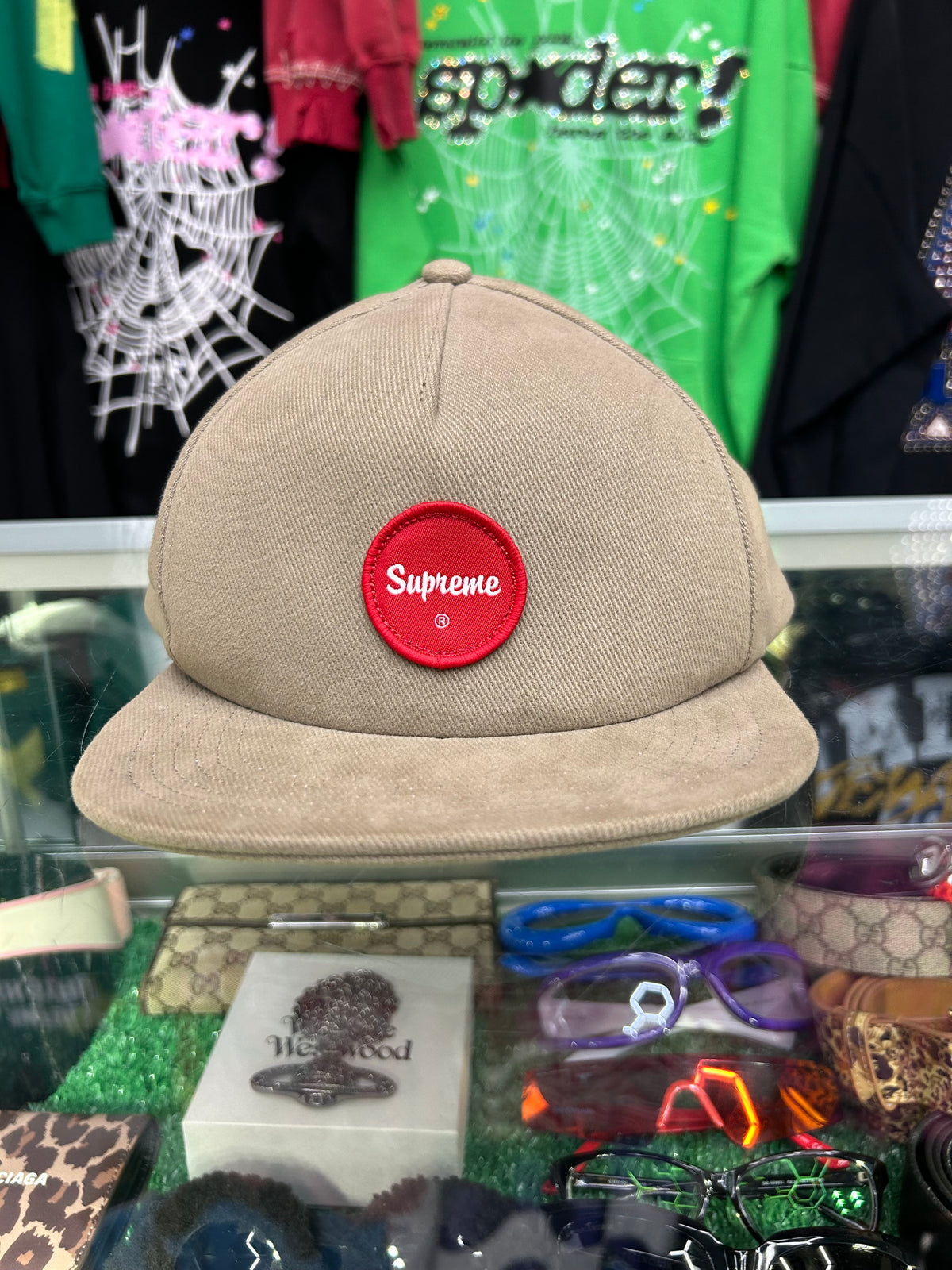 SUPREME TWILL PATCH 5-PANEL (PRE-OWNED)