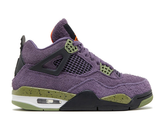 JORDAN 4 CANYON PURPLE (PRE OWNED W/ BOX)