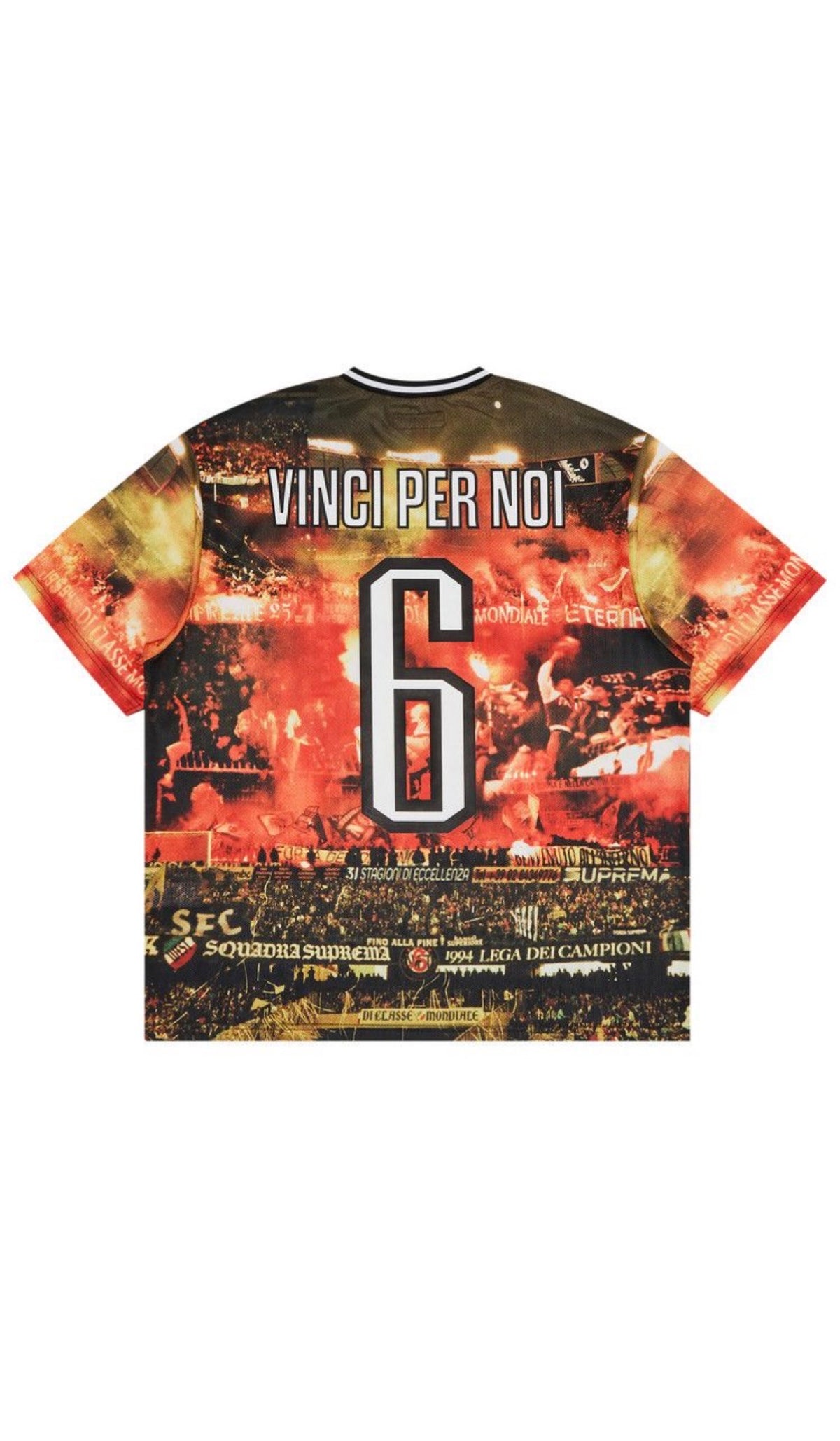 SUPREME VINCI PER NOI SOCCER JERSEY (BRAND NEW)