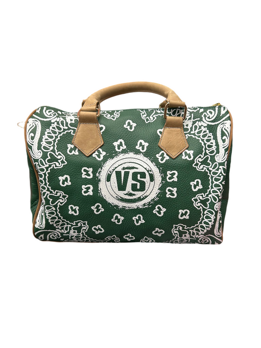 VALE VALLEY SPORTS VS GREEN BANDANNA HANDBAG (BRAND NEW)