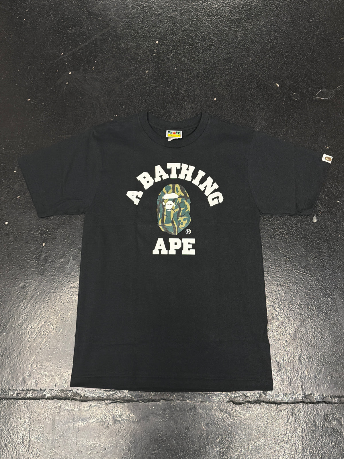 BAPE TRIBAL CAMO COLLEGE TEE (BRAND NEW)