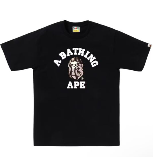BAPE TRIAL CAMO COLLEGE TEE (BRAND NEW)