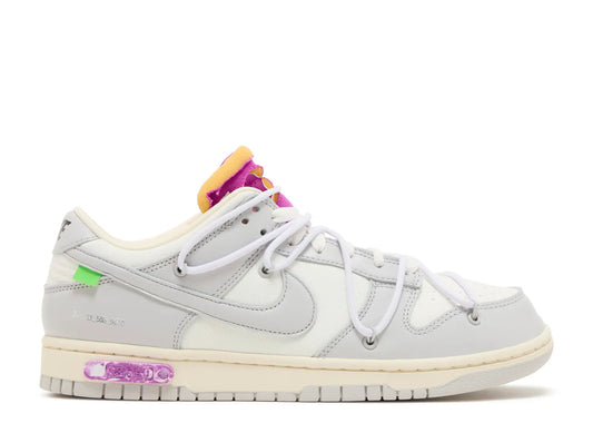 DUNK LOW OFF-WHITE LOT 3 (PRE OWNED W/ BOX)