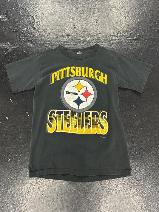 PITTSBURGH STEELERS VINTAGE BLACK T-SHIRT