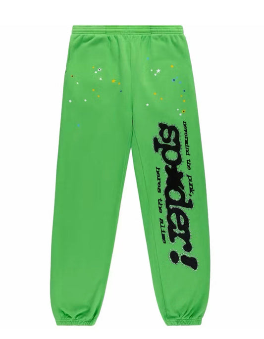 SP5DER RHINESTONE SWEATPANTS PUNK V2 (BRAND NEW)
