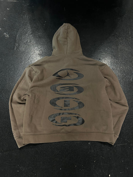 TRAVIS SCOTT X JORDAN PULLOVER HOODIE “PALOMINO” (PRE-OWNED)