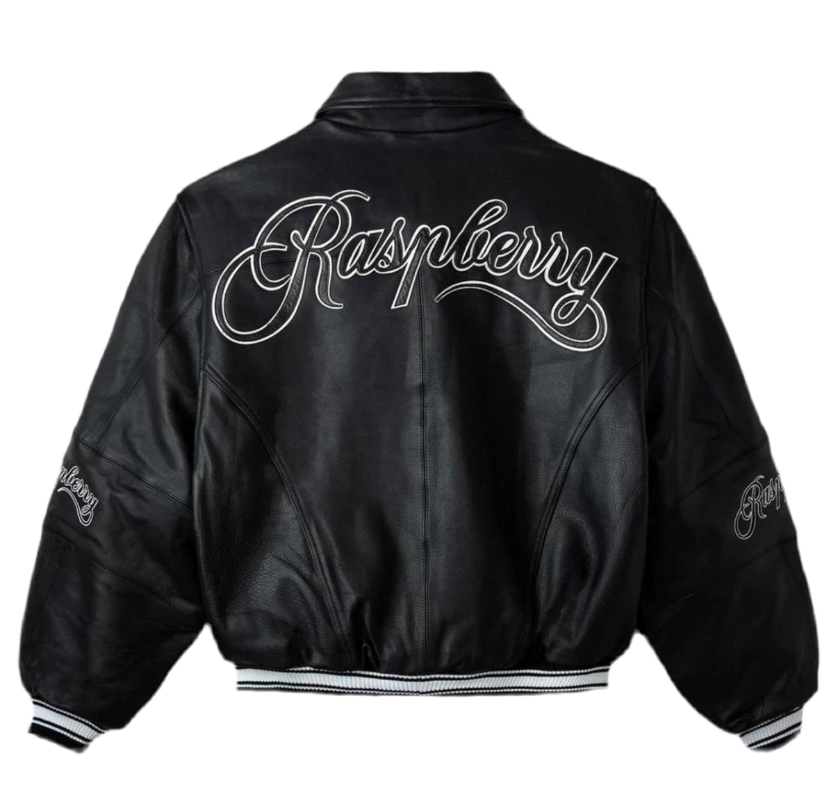 RASPERRY HILLS GV GALLERY LEATHER JACKET (BRAND NEW)