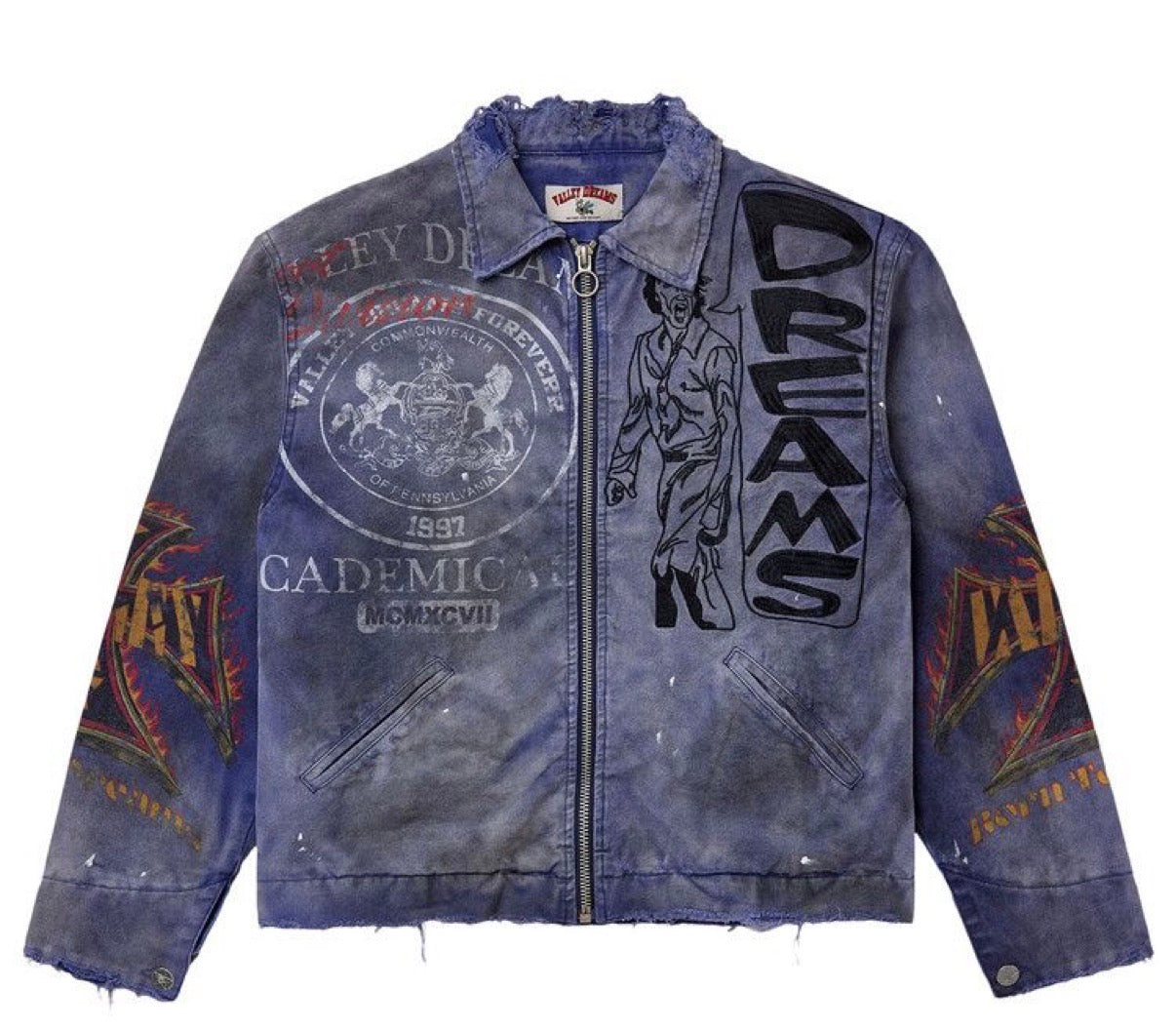 VALE FOREVER DESTRUCTION WORK JACKET (BRAND NEW)
