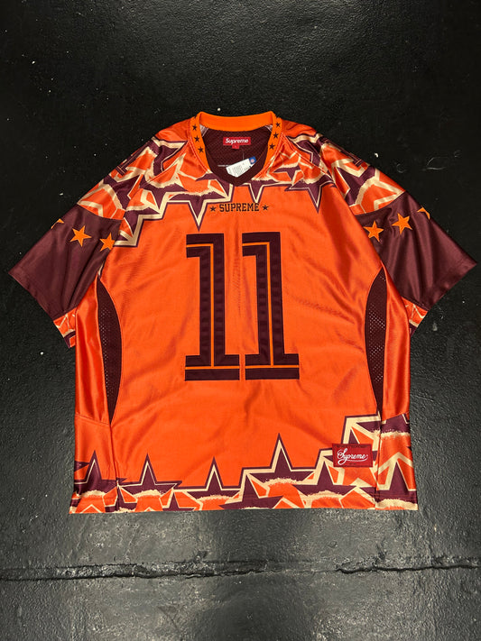 SUPREME STARS FOOTBALL JERSEY “ORANGE” (PRE-OWNED)