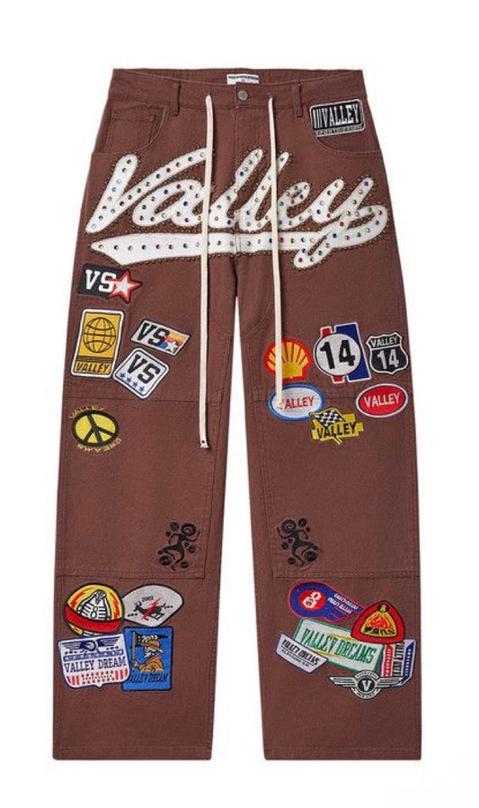 VALE FOREVER 1980s PAINTERS BROWN (BRAND NEW)