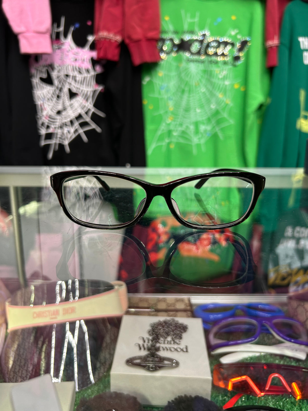 GUCCI ACE GLASSES (PRE-OWNED W/ BOX)