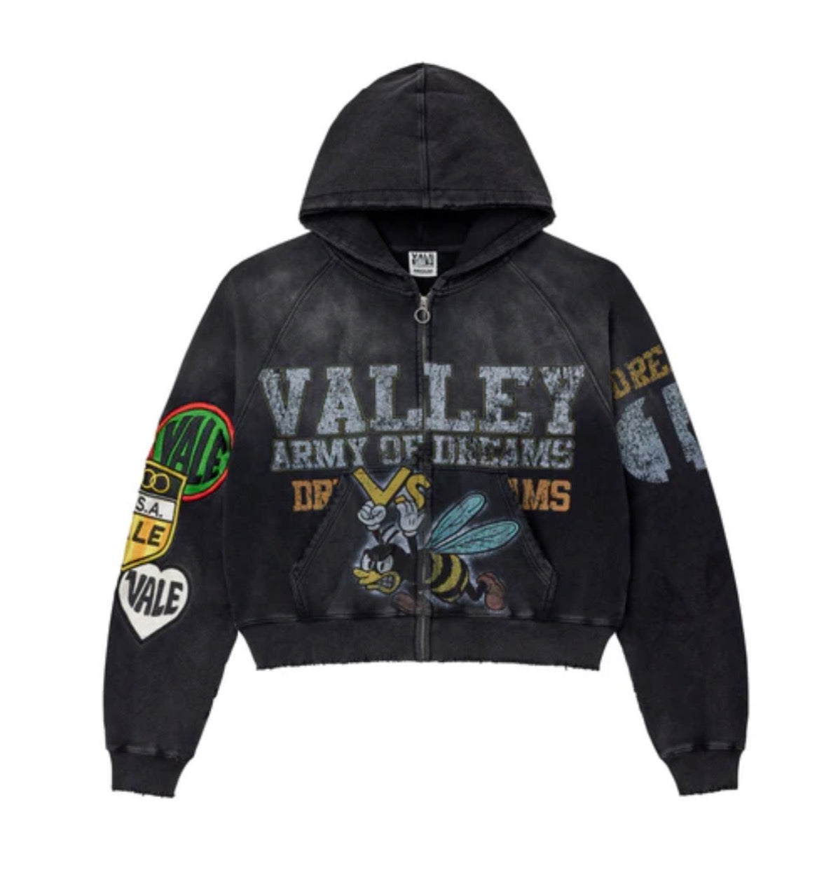 VALE ARMY ZIP-UP (BRAND NEW)