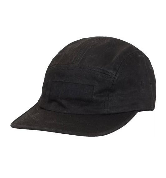 SUPREME X MAISON MARGIELA PAINTED CAMP CAP BLACK