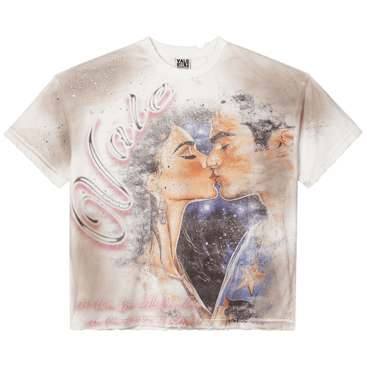 VALE FOREVER FATED YOURS BLING TEE WHITE (VNDS)