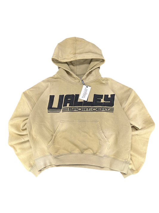 VALE VALLEY SPORTS GREEN FADED HOODIE (BRAND NEW)