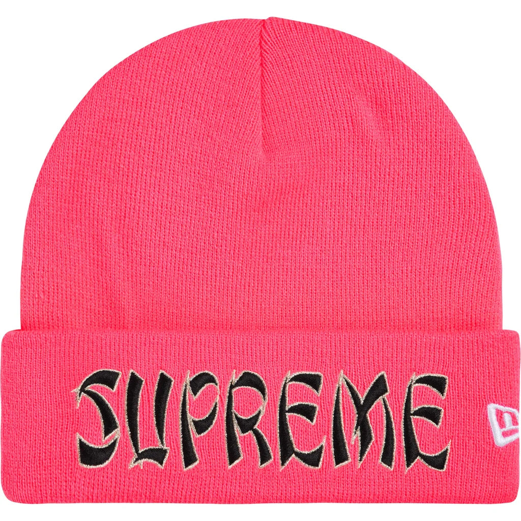 SUPREME FW26 ACTION PINK BEANIE