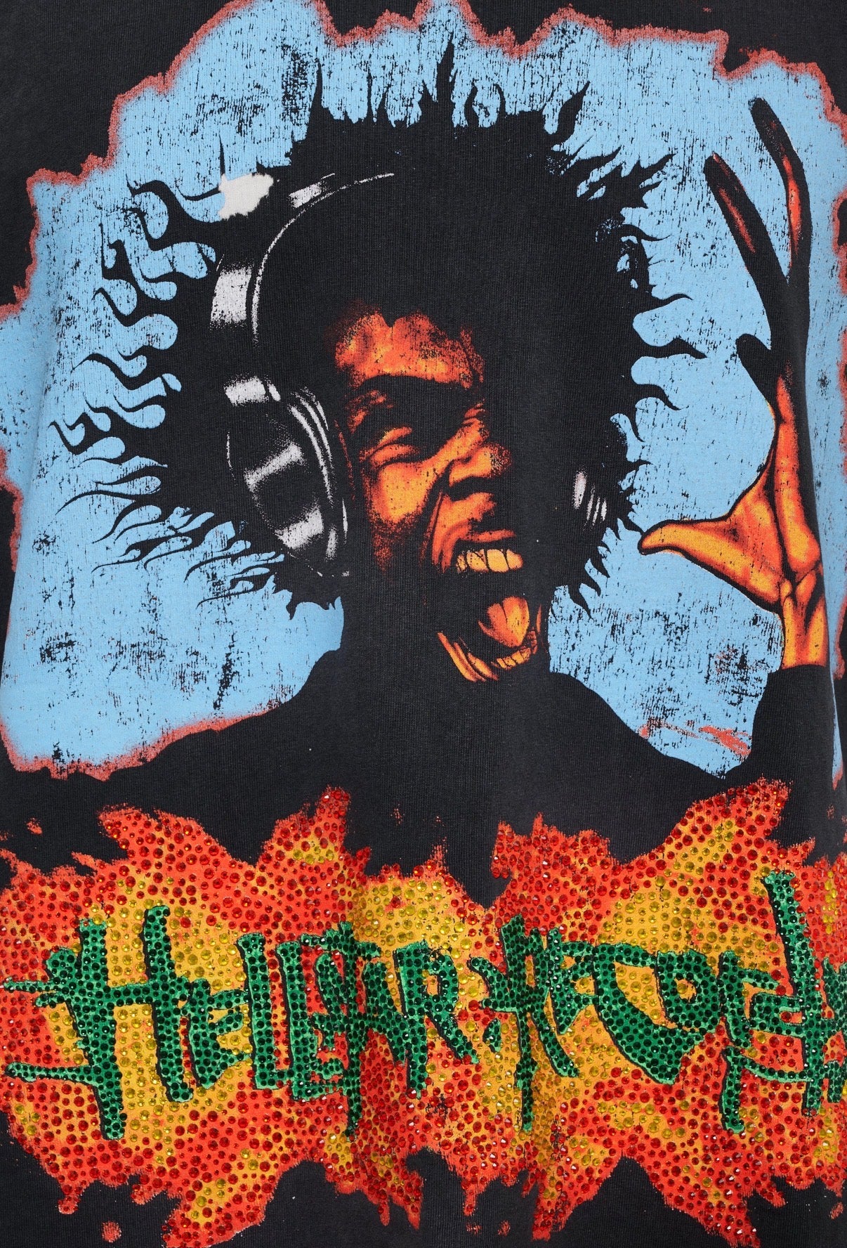 HELLSTAR HEADPHONE T-SHIRT (BRAND NEW)