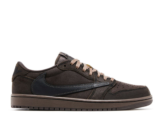 JORDAN 1 LOW TRAVIS SCOTT VELVET BROWN (BRAND NEW)