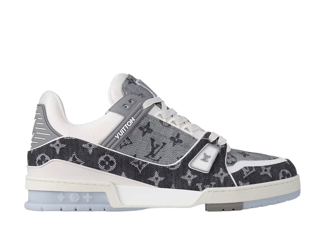 LOUIS VUITTON TRAINER GREY (PRE-OWNED W/ BOX)