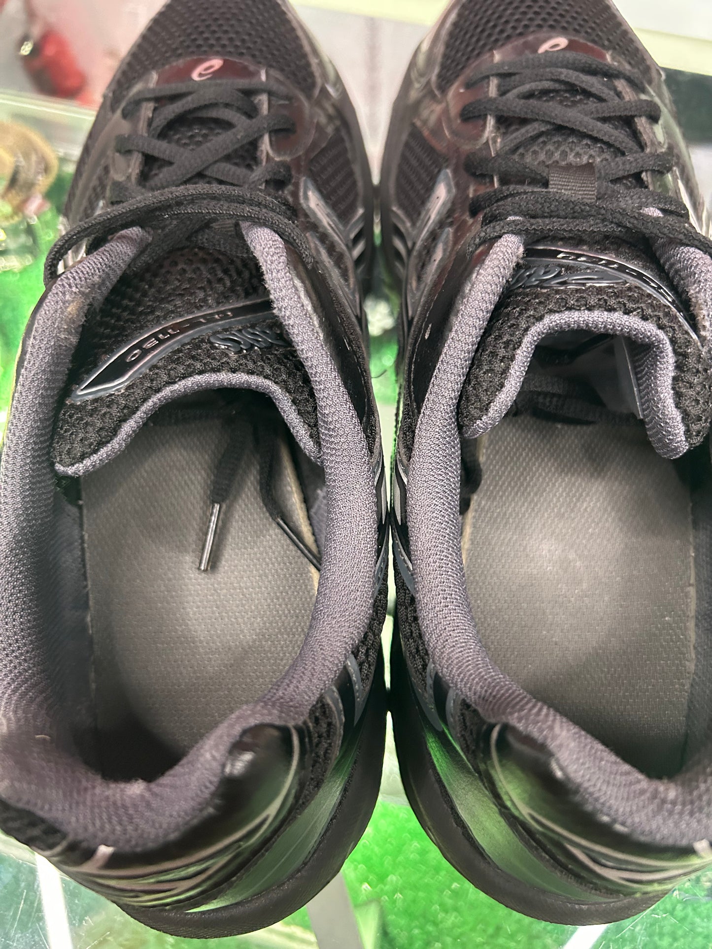 ASICS GEL-1130 BLACK/ PURE SILVER (PRE-OWNED W/ BOX)