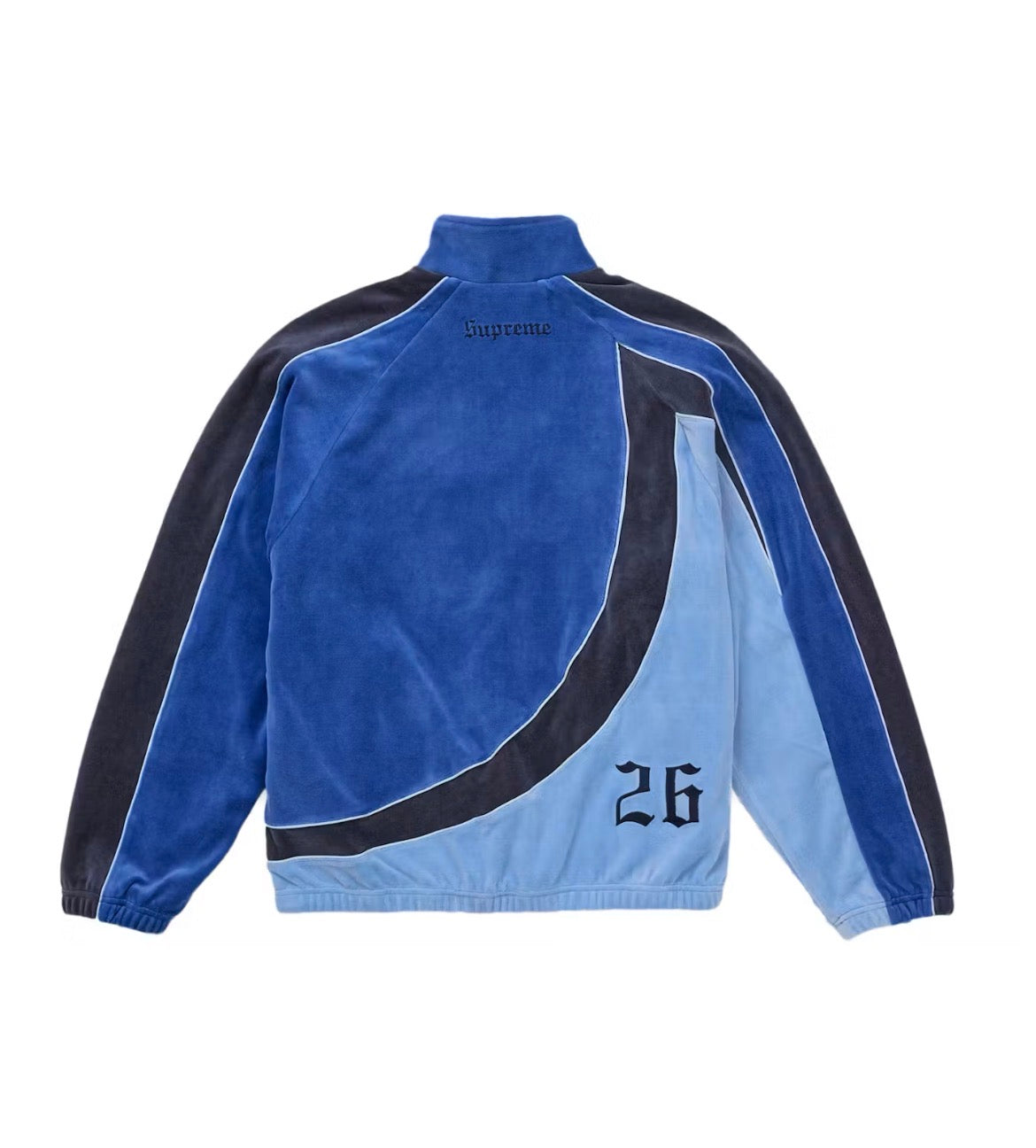 SUPREME UMBRO VELOUR TRACK JACKET “BLUE” (BRAND NEW)