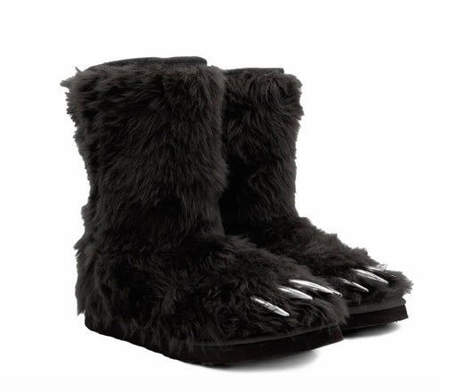 BRAVEST STUDIOS BLACK BEAR CLAW BOOTS (BRAND NEW)
