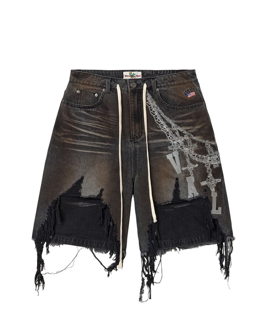VALE FOREVER CHAIN SHORTS “BLACK” (BRAND NEW)