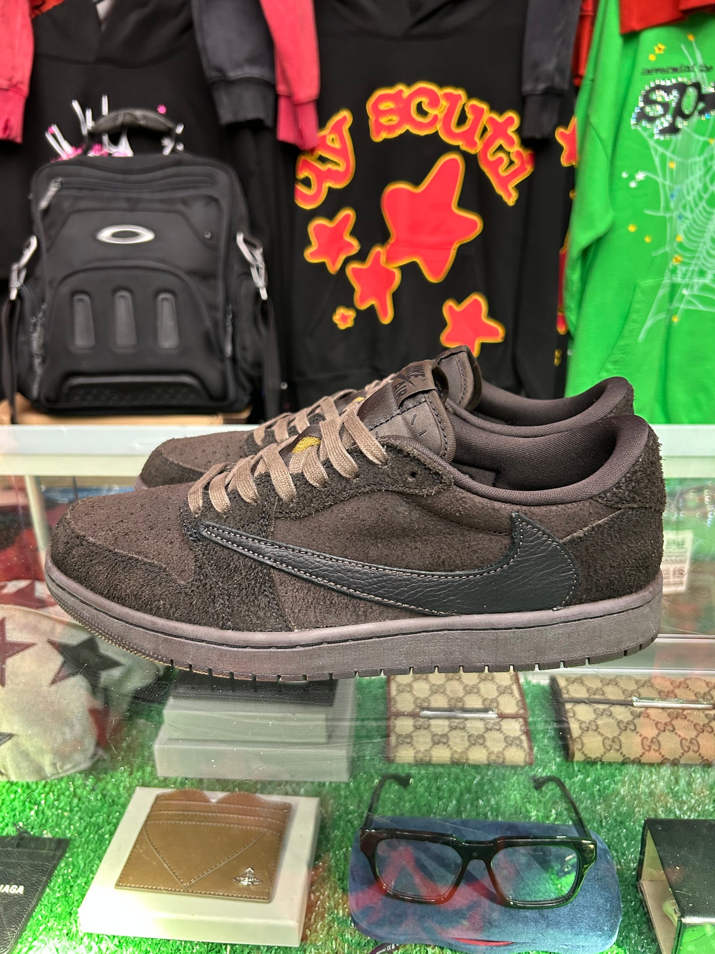 JORDAN 1 X TRAVIS SCOTT MOCHA (PRE-OWNED / WITH BOX)