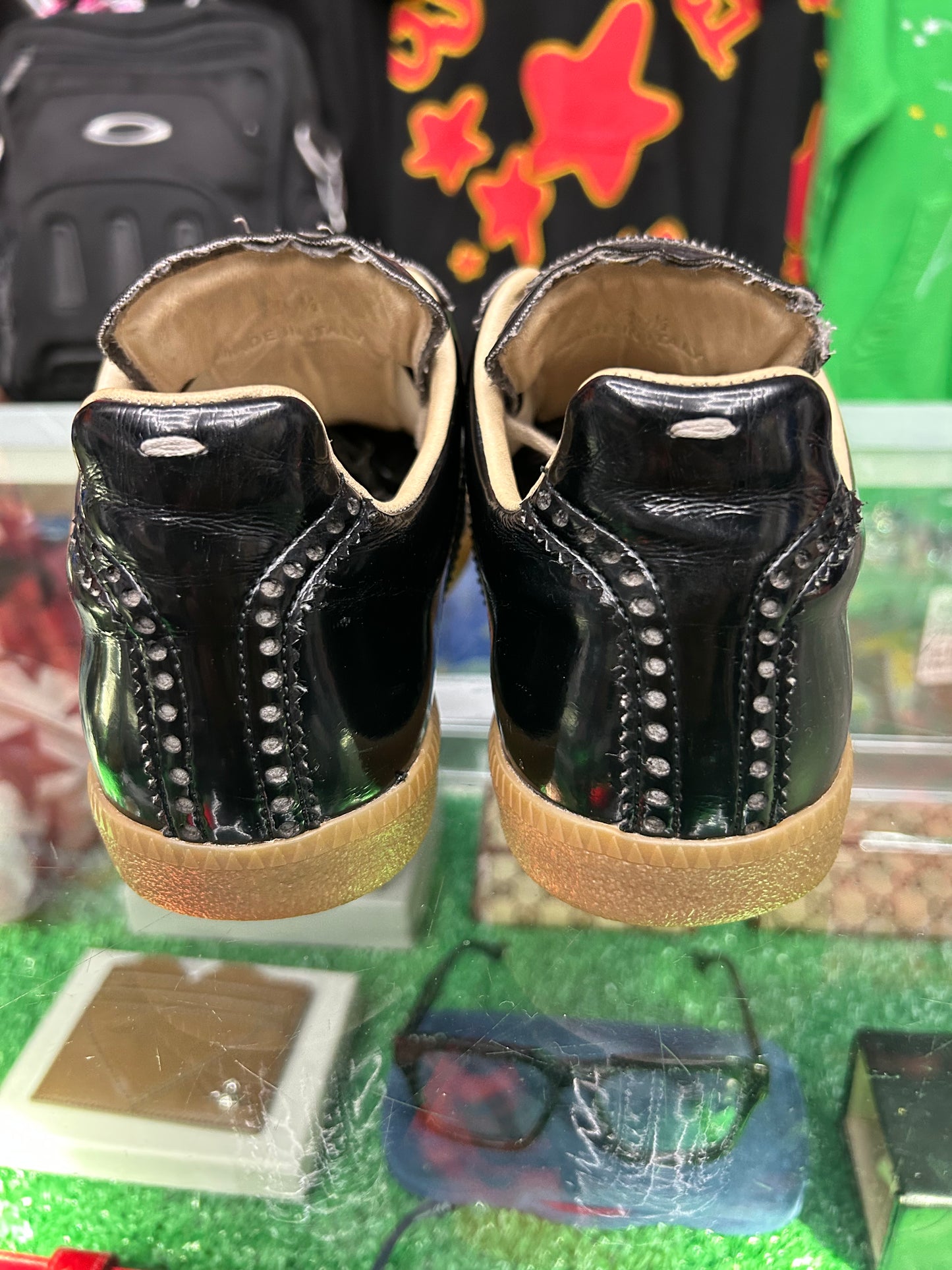 MASON MARGELLA LEATHER GATS (PRE-OWNED W/ BOX)