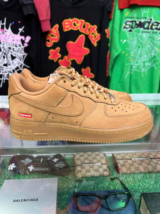 AIR FORCE 1 LOW FLAX (PRE-OWNED W/ BOX)