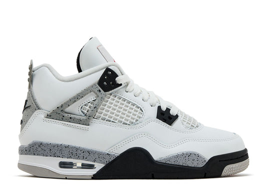 JORDAN 4 WHITE CEMENT GS (BRAND NEW)
